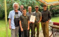 Brian McConnell and Casey McFarland recognized with Master Tracker Certificates